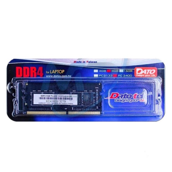 BARRETTE MÉMOIRE DATO POWER 16GO DDR4 PC PORTABLE SODIMM