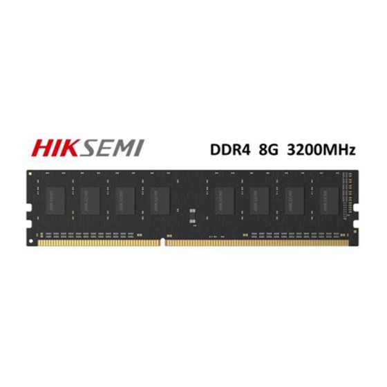 BARRETTE MÉMOIRE POUR PC BUREAU HIKSEMI 8GO DDR4 3200MHZ