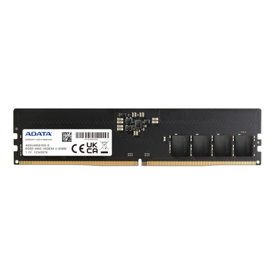 BARRETTES MÉMOIRE ADATA U-DIMM 16 GB DDR5 4800MHZ